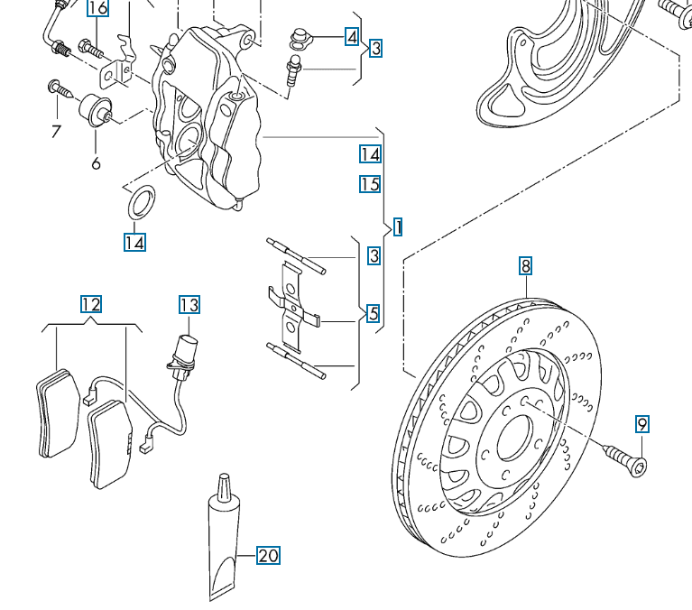 Front Brake Pads 